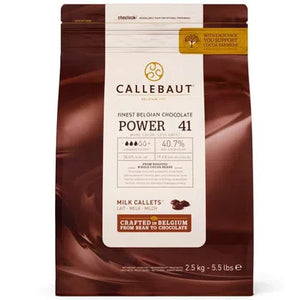 0840 CHOCOLATE AO LEITE POWER 41 2,5KG - BARRY CALLEBAUT 841BRU75