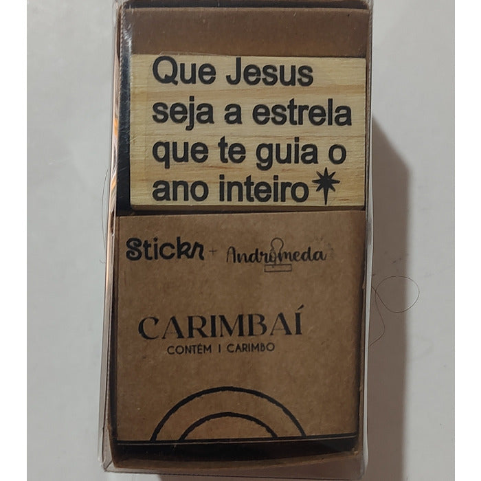 12285 CARIMBO JESUS TE GUIA - STICKR