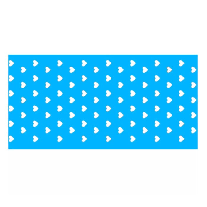 9318 STENCIL MINI CORAÇÕES CODSBS004 - BLUE STAR