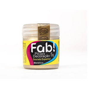 10882 PÓ PARA DECORAÇÃO DOURADO  ESPANHOL 5G - FAB