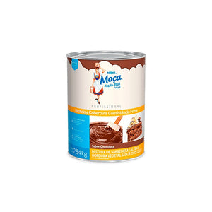 COBERTURA E RECHEIO MOÇA CHOCOLATE CONSISTÊNCIA FIRME 2,54KG - NESTLÉ