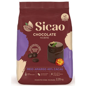 0083 CHOCOLATE NOBRE MEIO AMARGO 2,05KG CRDEZ8002912B06 - SICAO