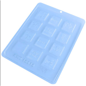 13444 FORMA SIMPLES TRADICIONAL TABLETINHO QUADRADO DO AMOR REF10616 - BWB