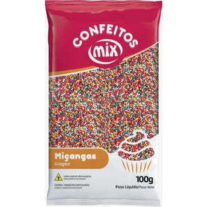 MIÇANGA COLORIDA 8 CORES 100G - MIX