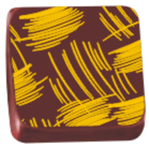 TRANSFER PARA CHOCOLATE 29X39 PINCEL AMARELO STALDEN
