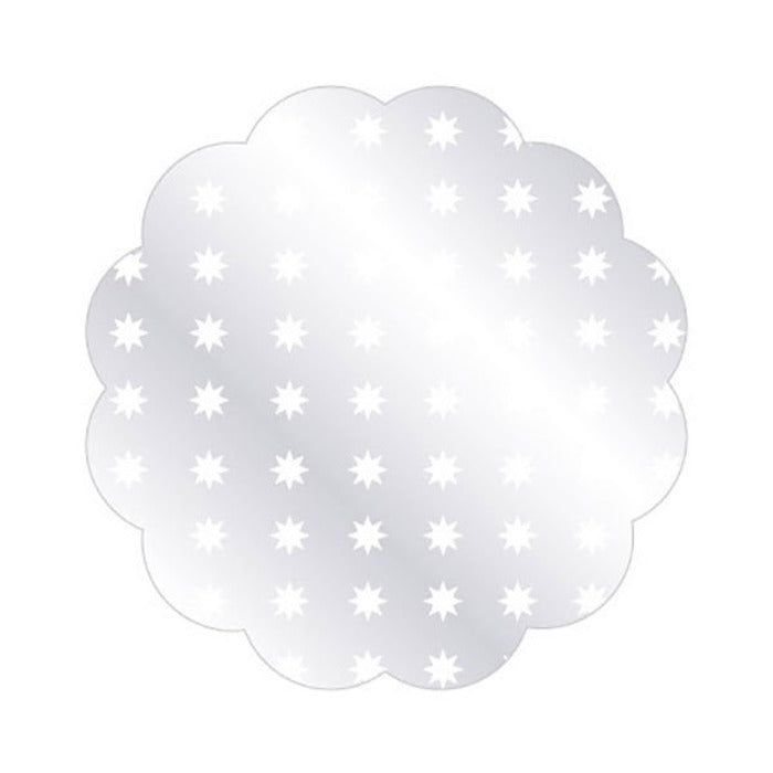 FUNDO ASTERÍSCO BRANCO N7 100 UND - CURIFEST