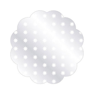 FUNDO ASTERÍSCO BRANCO N9 100 UND - CURIFEST