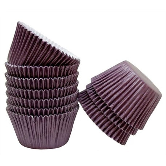 3704 FORMINHA CUPCAKE MARROM 100 UNID - REIKI