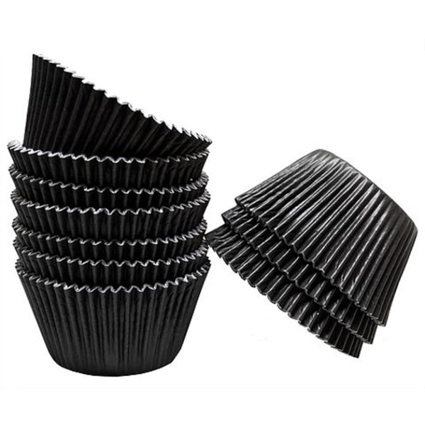 FORMINHA CUPCAKE PRETA 100 UNID - REIKI