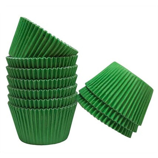 FORMINHA CUPCAKE VERDE BANDEIRA 100 UNID - REIKI