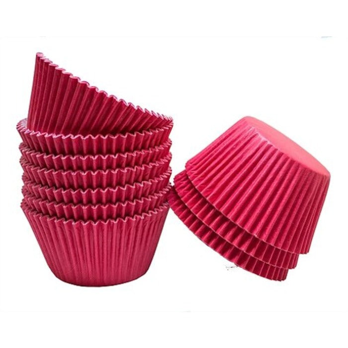 FORMINHA CUPCAKE VERMELHA 100 UNID - REIKI