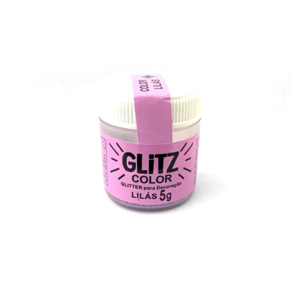 GLITTER PARA DECORAÇÃO LILÁS 5G - FAB