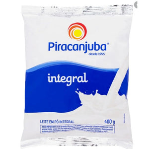 LEITE EM PÓ INTEGRAL 400G - PIRACANJUBA
