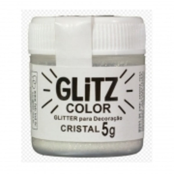 GLITTER PARA DECORAÇÃO CRISTAL 5G -FAB