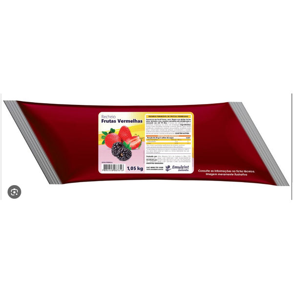 RECHEIO FRUTAS VERMELHAS 1,05 KG - EMULZINT