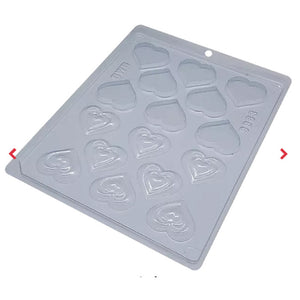 FORMA SIMPLES TRADICIONAL APLIQUE CORACOES REF 9983 - BWB