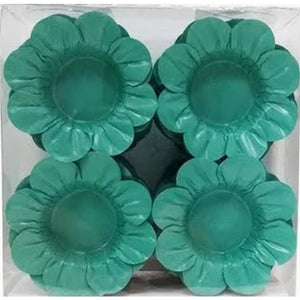 12043 FORMINHA MIOSOTIS VERDE MILITAR  50UND 9213- DECORA DOCES
