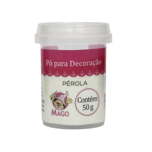 PÓ PARA DECORAÇÃO PÉROLA 50G - MAGO