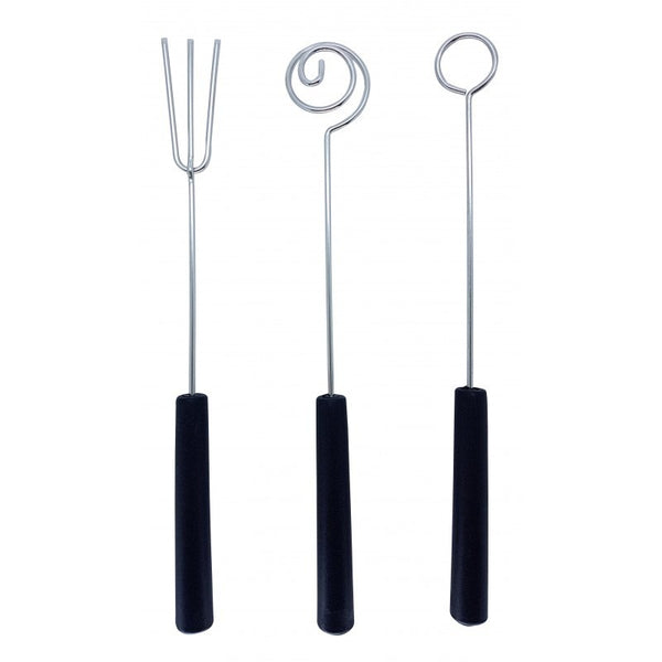 GARFOS PARA CHOCOLATE 3 PEÇAS GMEZN370 - PRIME CHEF