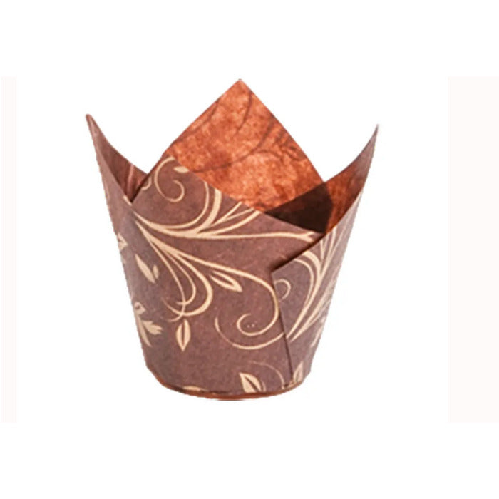 FORMA TULIPA MARROM OURO 50X50CM - ULTRAFEST