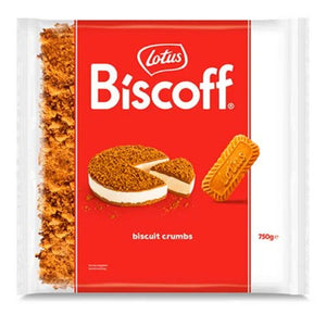 11038 BISCOITO BELGA LOTUS BISCOFF CRUMBS 750G REF751211 - AURORA