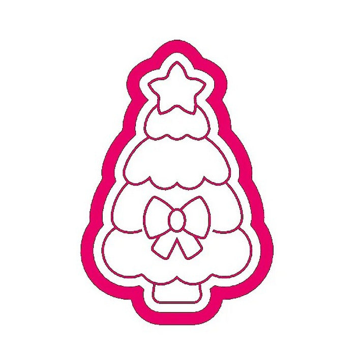 10400 KIT CORTADOR CARIMBO ARVORE DE NATAL 3D - RR CORTADORES