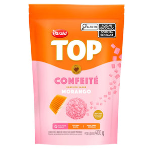 12645 TOP CONFEITÉ SABOR MORANGO 400G - HARALD
