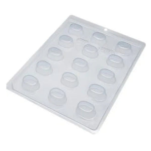 FORMA SIMPLES  TRADICIONAL BOMBOM OVAL LISO ELIPTICO REF 325 - BWB
