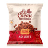 CHIPS COBERTURA PROFESSIONALE AO LEITE 1,01KG - LE CACAU