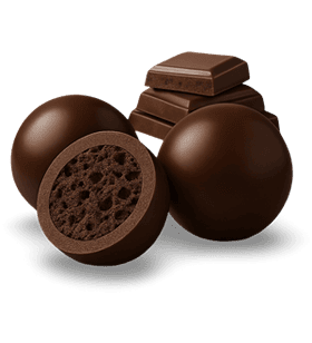 Drágeas de Cereal com Chocolate 70% cacau