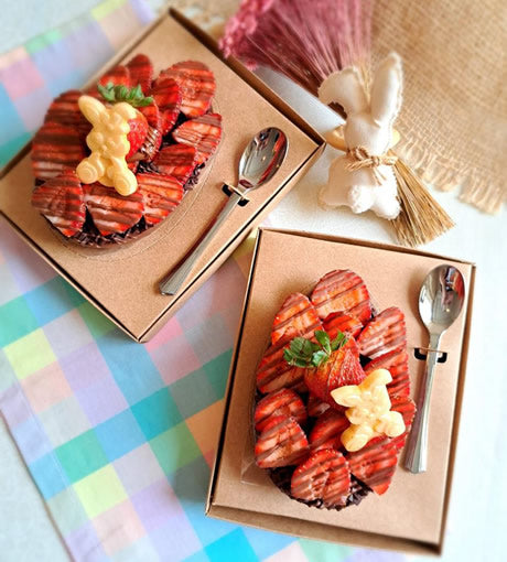 Cascas de ovos de páscoa recheadas