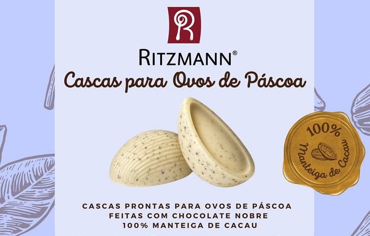 Chocolate Branco com Cookies M