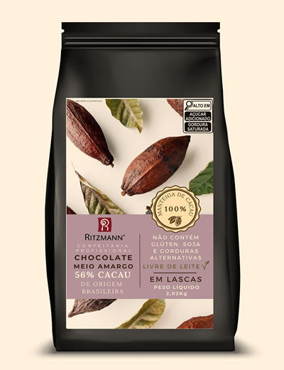 Ritzmann Meio Amargo 56% cacau